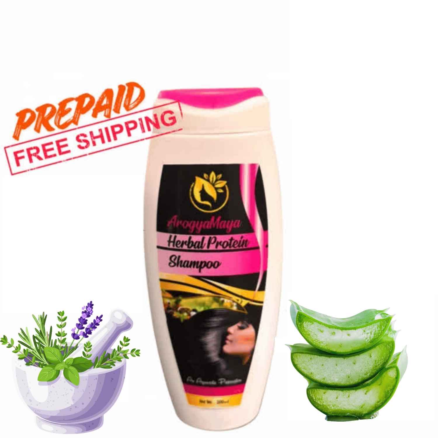 ArogyaMaya Herbal Protein Shampoo